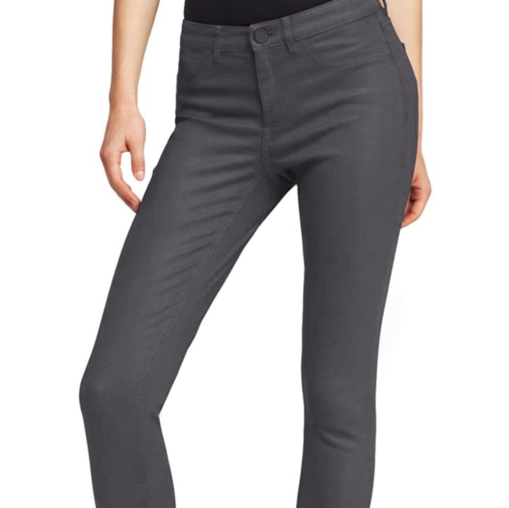 Elie Tahari 29 Audrey faux leather gray leggings - Picture 14 of 15